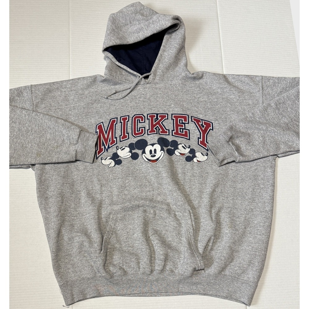 MICKEY MOUSE - DISNEY‎ DESIGNS Theme Park Pullover Hoodie - USA - Size 2X-Large